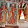 Pianezza San Pietro Abside, fascia bassa, Pietro e Paolo, monofora destra