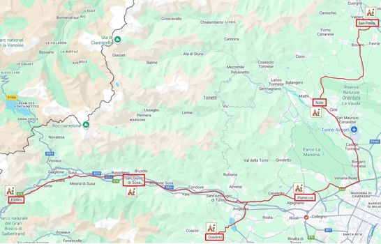 Itinerario tematico “Dal Battistero di San Ponso alla scoperta delle Cappelle dedicate a San Sebastiano nel Torinese”