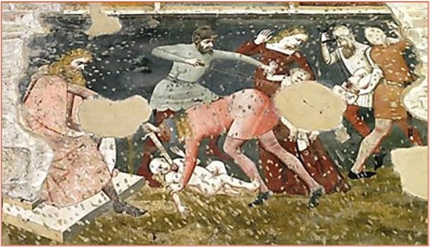 La strage degli innocenti - Cappella di Sant'Andrea - Montiglio Monferrato (AT)