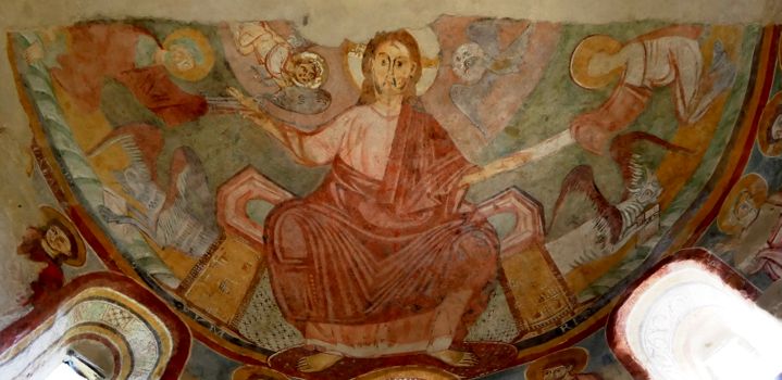 Cristo Pantocratore - Santuario di Santa Maria d'Acqua Dolce - Monesiglio (CN)