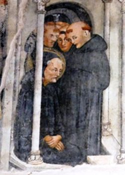 Esempio di abbigliamento religioso nell'Abbazia dei Santi Nazario e Celso a San Nazzaro Sesia