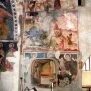 --Parete Sud, destra, del presbiterio, Annunciazione, San Giorgio e Drago, Madonna e Sante
