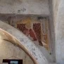 --Navata minore,  prima campata, archivolto parete Sud, San Gregorio Magno, particolare