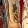 --Abside, monofora destra sguancio sinistro, natura morta liturgica