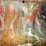 --Parete destra, leggenda tre vivi e tre morti, i cavalieri