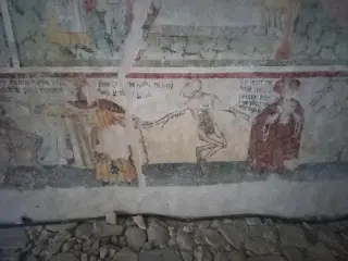 Danza Macabra - Cappella di San Pietro a MacraFrazione Camoglieres