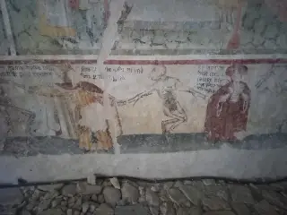 Danza Macabra - Cappella di San Pietro a MacraFrazione Camoglieres