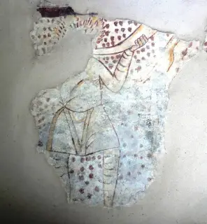 Tracce di affresco - Cappella o Chiesa di San Salvatore a Macra