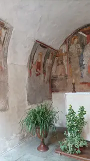 Affreschi - Cappella del Giset o Vietti a Guardabosone