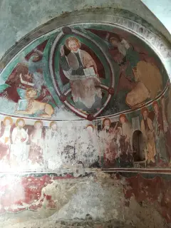 Cristo Pantocratore Evangelisti e Apostoli - Cella di Santa Maria a BrionaFrazione Proh