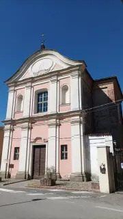 Facciata - Chiesa dell' Annunciata a Fontaneto d'Agogna
