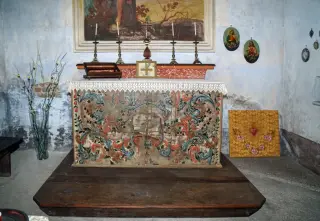 Altare - Resti Chiesa Monastica di Santi Fabiano e Sebastiano a Fontaneto d'Agogna