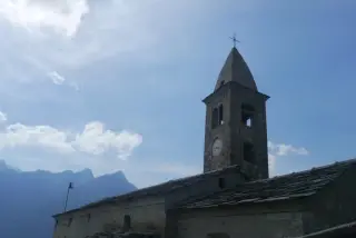 Campanile - Parrocchiale di San Massimo a MarmoraFrazione Parrocchia