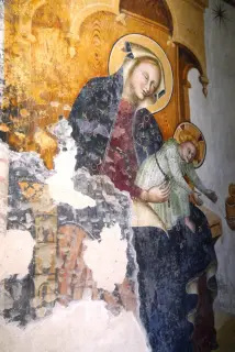 Madonna col Bambino - Parrocchiale di San Massimo a MarmoraFrazione Parrocchia