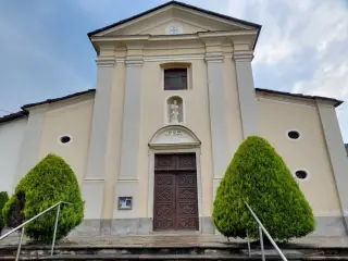 Facciata - Parrocchiale di Sant'Andrea a Martiniana Po