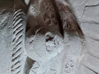 Fonte battesimale - Parrocchiale di Sant'Andrea a Martiniana Po