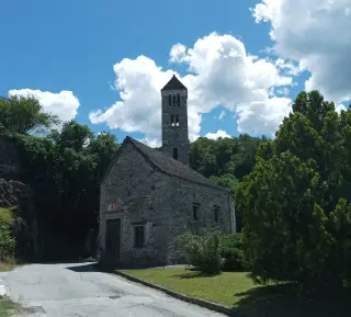 Vista - Chiesa di Sant'Abbondio a Masera