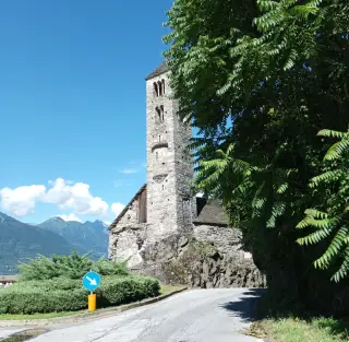 Campanile - Chiesa di Sant'Abbondio a Masera