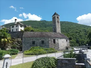 Campanile - Chiesa di Sant'Abbondio a Masera