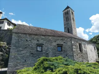Campanile - Chiesa di Sant'Abbondio a Masera