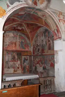 Affreschi - Chiesa della Madonna di Loreto a Massino Visconti