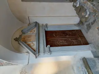 Portale oratorio - Oratorio di San Pietro Martire a Melazzo