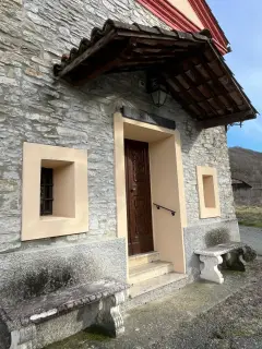 Dettaglio facciata - Chiesa di San Defendente a MelazzoFrazione Caliogna