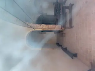 Interno dalla finestrelle - Chiesa Cimiteriale di San Rocco a Felizzano