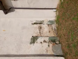 Porta cimiteriale tamponata - Chiesa di Sant'Eusebio a MelleFrazione Santeusebio