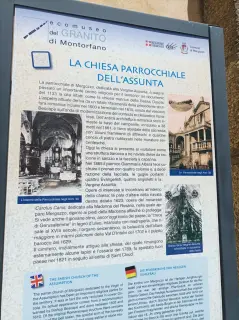 Pannello illustrativo - Parrocchiale della Beata Vergine Assunta a Mergozzo