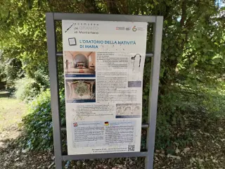 Pannello illustrativo - Chiesa di Santa Maria della Natività e Sant'Anna a MergozzoFrazione Bracchio