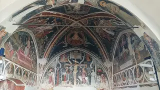 Affreschi - Cappella di Santa Croce o San Magno a MondovìFrazione Santa Croce