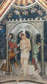 Flagellazione - Cappella di Santa Croce o San Magno a MondovìFrazione Santa Croce