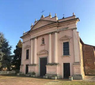 Facciata - Parrocchiale di San Felice a Frugarolo