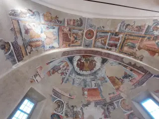 Affreschi absidali - Priorato di San Biagio a MondovìFrazione San Biagio