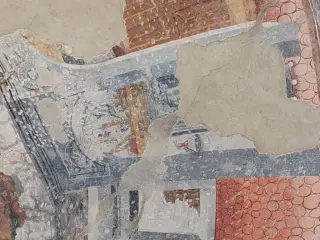 Tracce di affreschi - Priorato di San Biagio a MondovìFrazione San Biagio