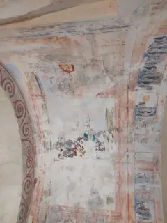 Tracce di affreschi - Priorato di San Biagio a MondovìFrazione San Biagio