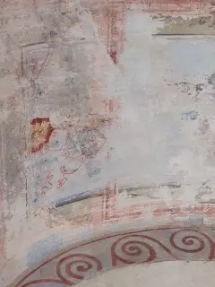 Tracce di affreschi - Priorato di San Biagio a MondovìFrazione San Biagio