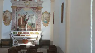 Affresco altare - Oratorio di San Michele a Montaldeo