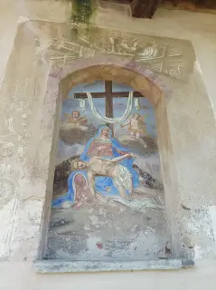 Affresco esterno - Oratorio di Santa Maria delle Grazie a Mongrando