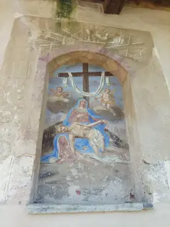 Affresco esterno - Oratorio di Santa Maria delle Grazie a Mongrando