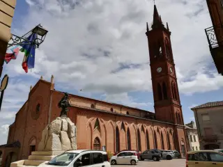 Vista - Parrocchiale dell' Assunta o San Cristoforo a Fubine