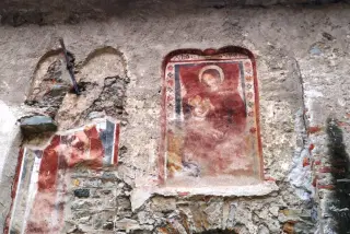 San Cristoforo e Madonna del Latte - Cappella del Castello o di Sant'Egidio a Montalto Dora