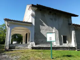 Facciata - Chiesa di San Rocco a Montalto Dora