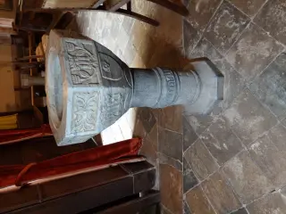 Fonte battesimale degli Zabreri - Parrocchiale di San Michele Arcangelo a Montemale di Cuneo
