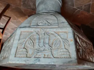 Fonte battesimale degli Zabreri - Parrocchiale di San Michele Arcangelo a Montemale di Cuneo