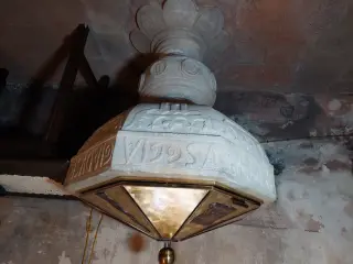 Fonte battesimale del 1567 - Parrocchiale di San Michele Arcangelo a Montemale di Cuneo