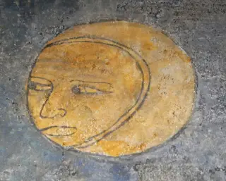 Crocifissione - Dettaglio - Cappella di San Ponzio a Monticello d'Alba