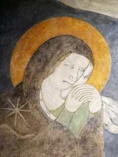 Crocifissione - Dettaglio - Cappella di San Ponzio a Monticello d'Alba