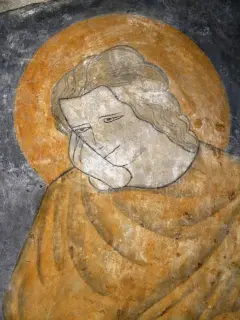 Crocifissione - Dettaglio - Cappella di San Ponzio a Monticello d'Alba